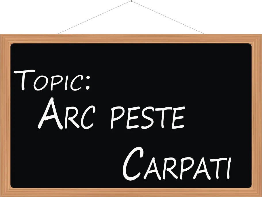 Proiect Arc peste Carpați - Colegiul Național Radu Negru